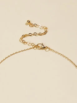 Mama Sunflower Coin Necklace -Toddler Clothing Store 000062 YLN 2401091 1 GOLD 01