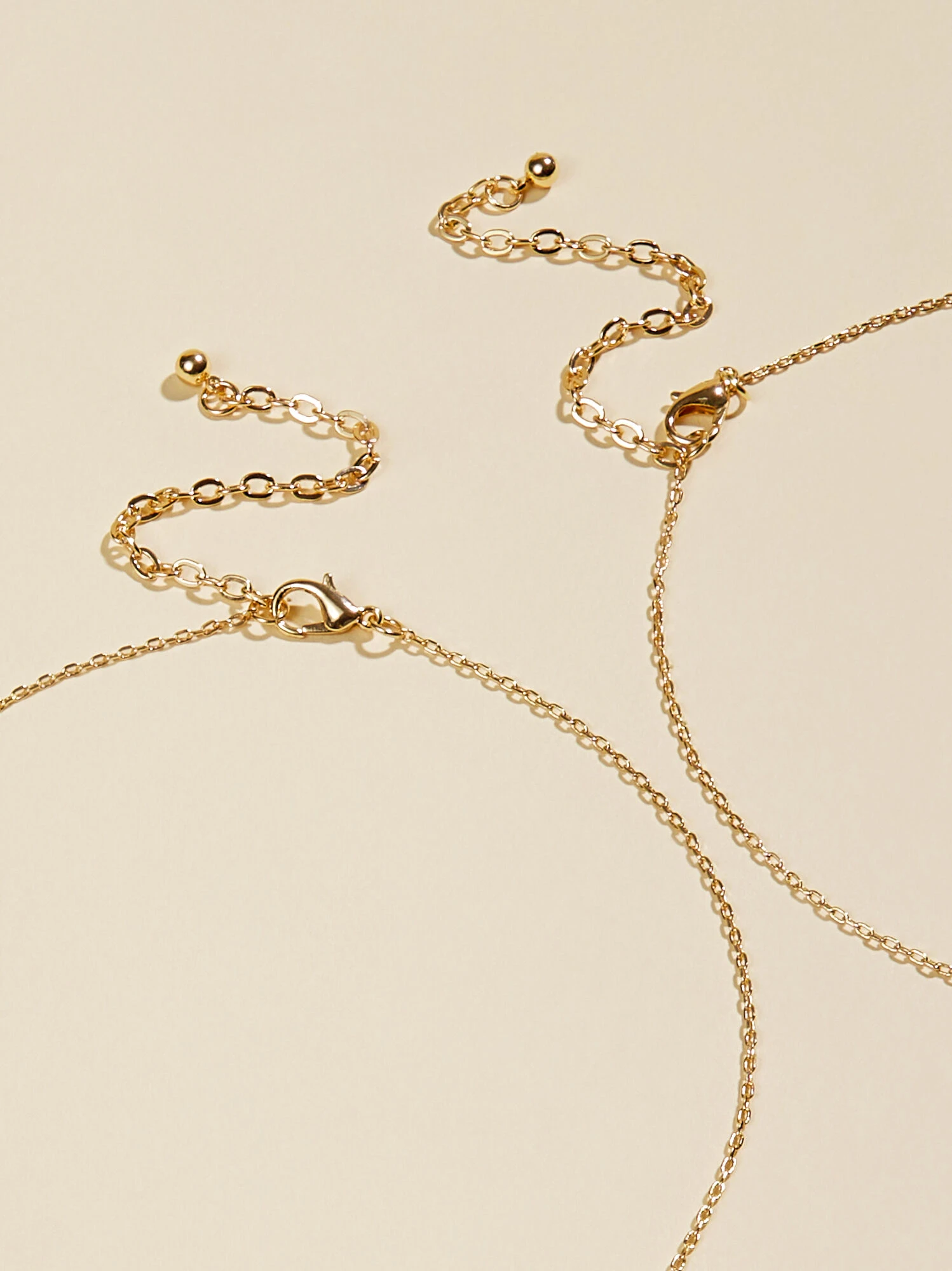 Mama & Mini Cursive Necklace Set 2 Mama & Mini Cursive Necklace Set - Image 2