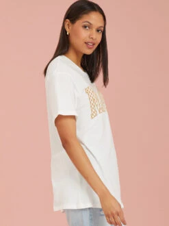 Mama Checkered Graphic Tee -Toddler Clothing Store 001890 A1437R047JD IVORY 01