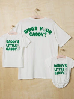 Daddy's Little Caddy Tee -Toddler Clothing Store 001890 A1467R005BD IVORY 02