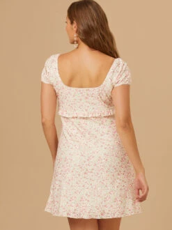 Emery Eyelet Floral Mama Dress -Toddler Clothing Store 001890 E0869M679JD PEACH 03