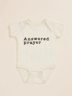 Answered Prayer Bodysuit -Toddler Clothing Store 001903 O 5502 NATURAL 01