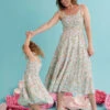 Peyton Floral Smocked Mama Dress