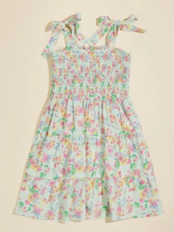 Toddler Clothing Store -Toddler Clothing Store 001913 DR0094CTTU MINT FLORAL 00