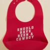 Should Have Been A Cowboy Wonder Bib