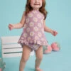 Adalee Daisy Ruffle Tank And Bloomer Set