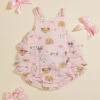 Puppy Pals Ruffle Sunsuit