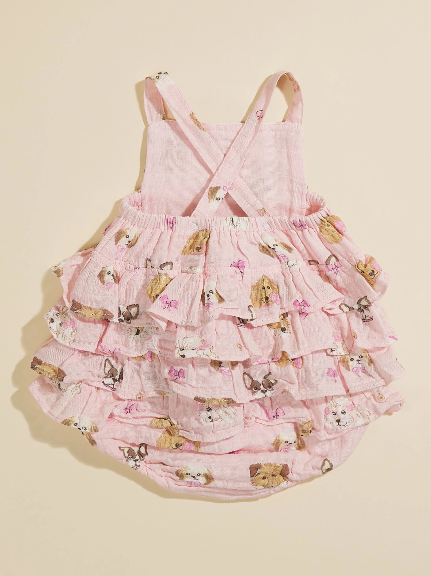 Puppy Pals Ruffle Sunsuit 3 Puppy Pals Ruffle Sunsuit - Image 3