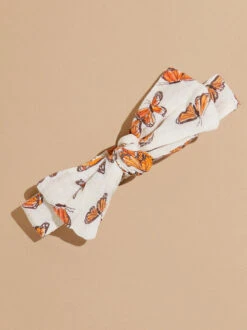 Monarch Butterfly Bow Headband