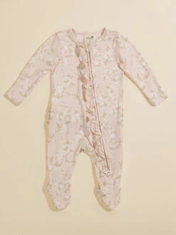 Sweet Magnolia Ruffle Footie