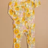 Senitra Sunflower Ruffle Footie
