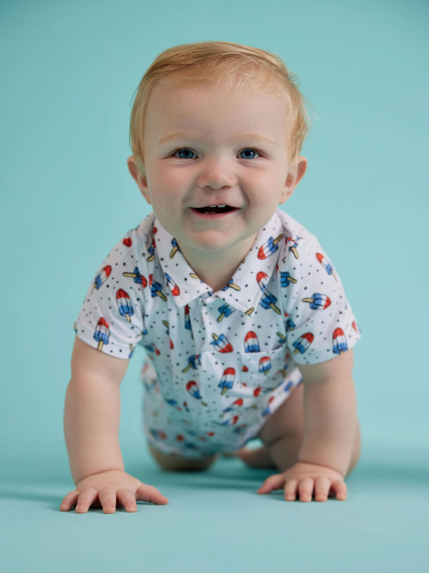 Patriotic Popsicle Polo Jumper 1 Patriotic Popsicle Polo Jumper