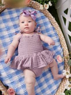 Lauren Smocked Skirt Bubble