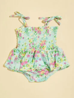 Delilah Floral Smocked Skirt Bubble