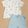 Ocean Adventures Polo Top And Shorts Set