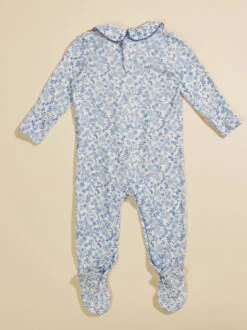 Dawn Calico Floral Footie -Toddler Clothing Store 001937 583S24CAL BLUE 01