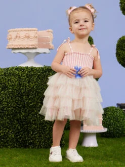 Toddler Clothing Store 37 Charlotte Striped Tutu Dress