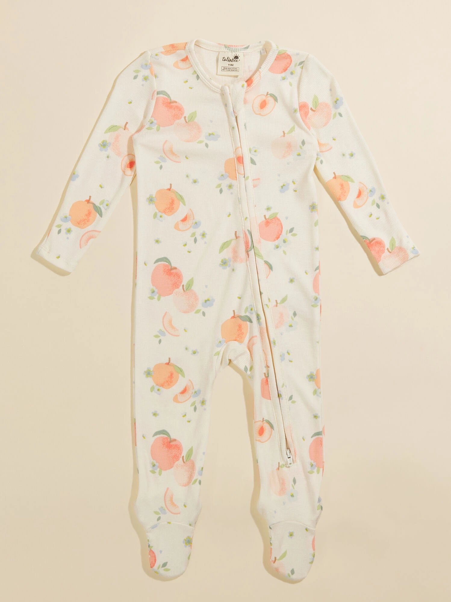 Spring Peach Footie 1 Spring Peach Footie