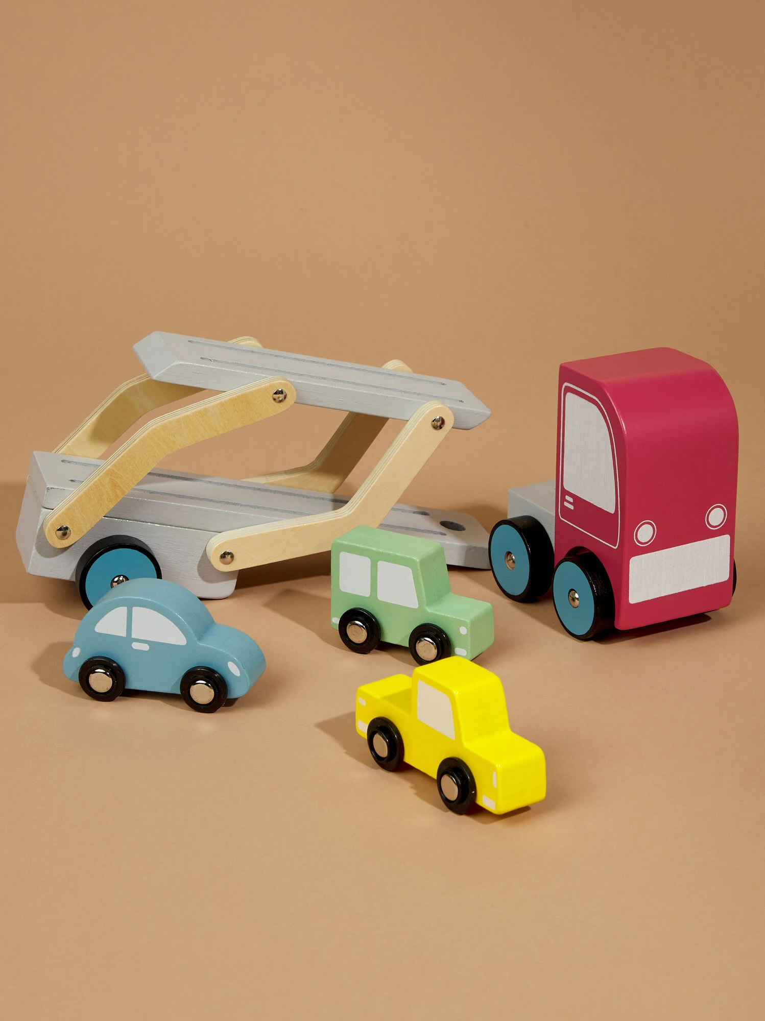 Wood Carrier Truck Set By MudPie 2 Wood Carrier Truck Set By MudPie - Image 2