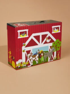 Farmhouse Toy Box By MudPie -Toddler Clothing Store 001981 10760218 MULTI 02