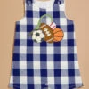 Brooks Gingham Romper By MudPie