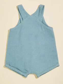 Porter Woven Overalls By MudPie -Toddler Clothing Store 001981 10890027 BLUE 01