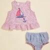 Sailboat Tank And Bloomer Set By MudPie