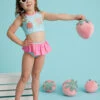 Tiffany Turtle Ruffle Swim Set By Mudpie