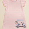 Golf Striped T-Shirt Dress By Mudpie