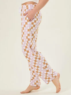 Retro Smiley Mama Pants 8 Retro Smiley Mama Pants -Toddler Clothing Store 004030 T 607 PINK MULTI 03