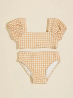 Sadie Gingham Bikini Set By Quincy Mae