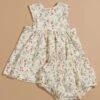 Layla Floral Baby Dress And Bloomer Set By Rylee + Cru