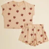 Strawberry Tee And Shorts Set By Rylee + Cru