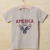 America Born To Be Free Graphic Tee