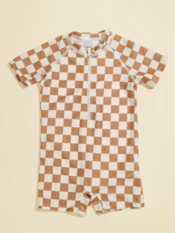 Chandler Checkered Swim One-Piece