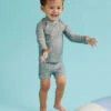 Surfs Up Swim Top And Shorts Set
