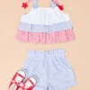 USA Toddler Star Tank And Shorts Set