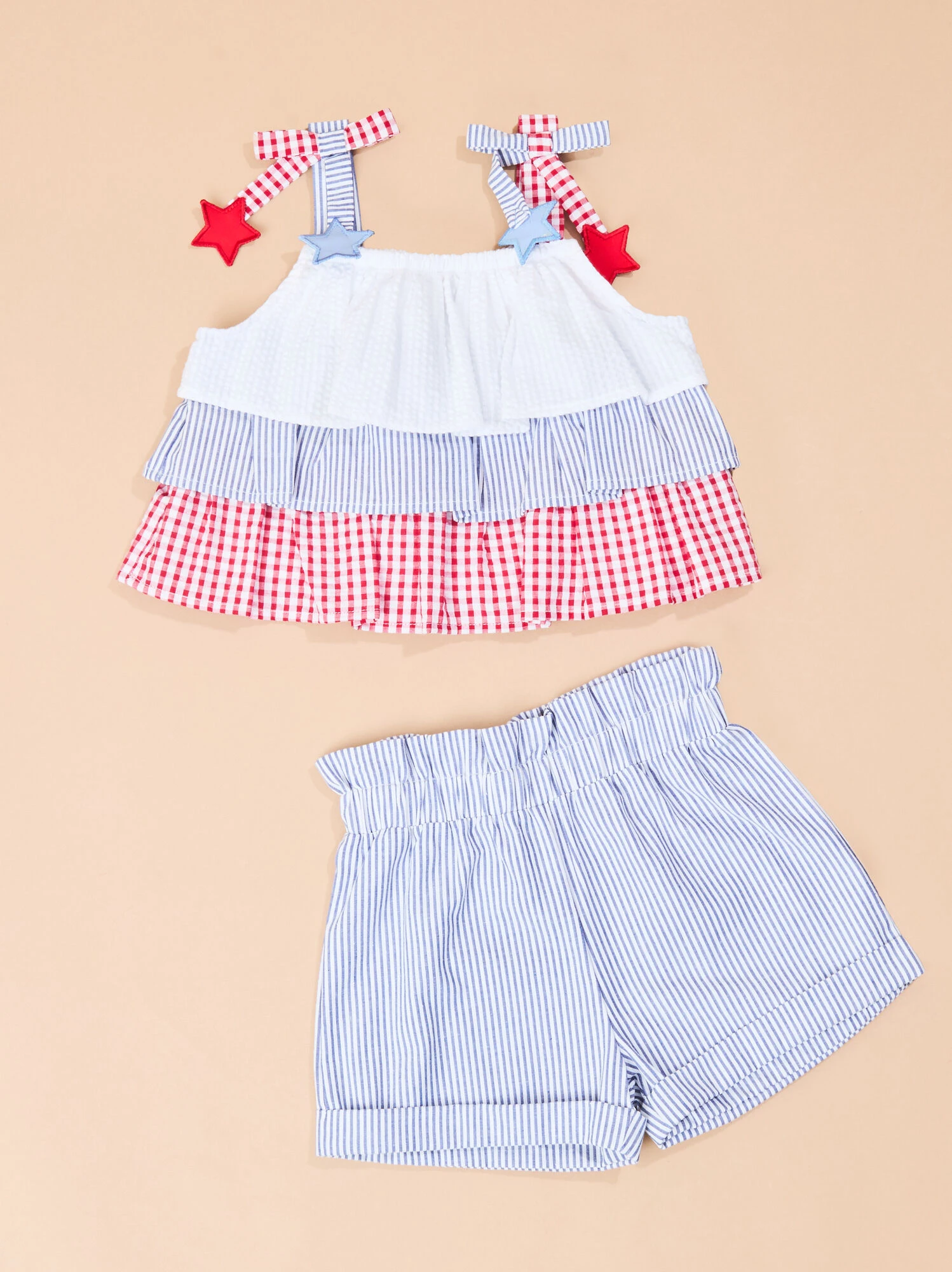 USA Toddler Star Tank And Shorts Set 2 USA Toddler Star Tank And Shorts Set - Image 2
