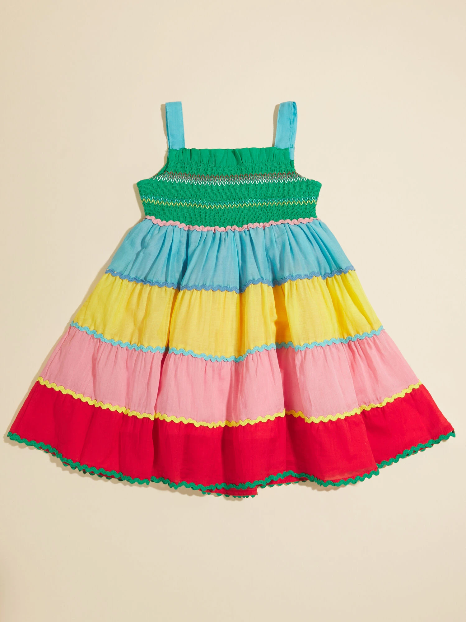 Ashley Smocked Tiered Dress 2 Ashley Smocked Tiered Dress - Image 2