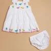 Laurie Flower Dress And Bloomer Set