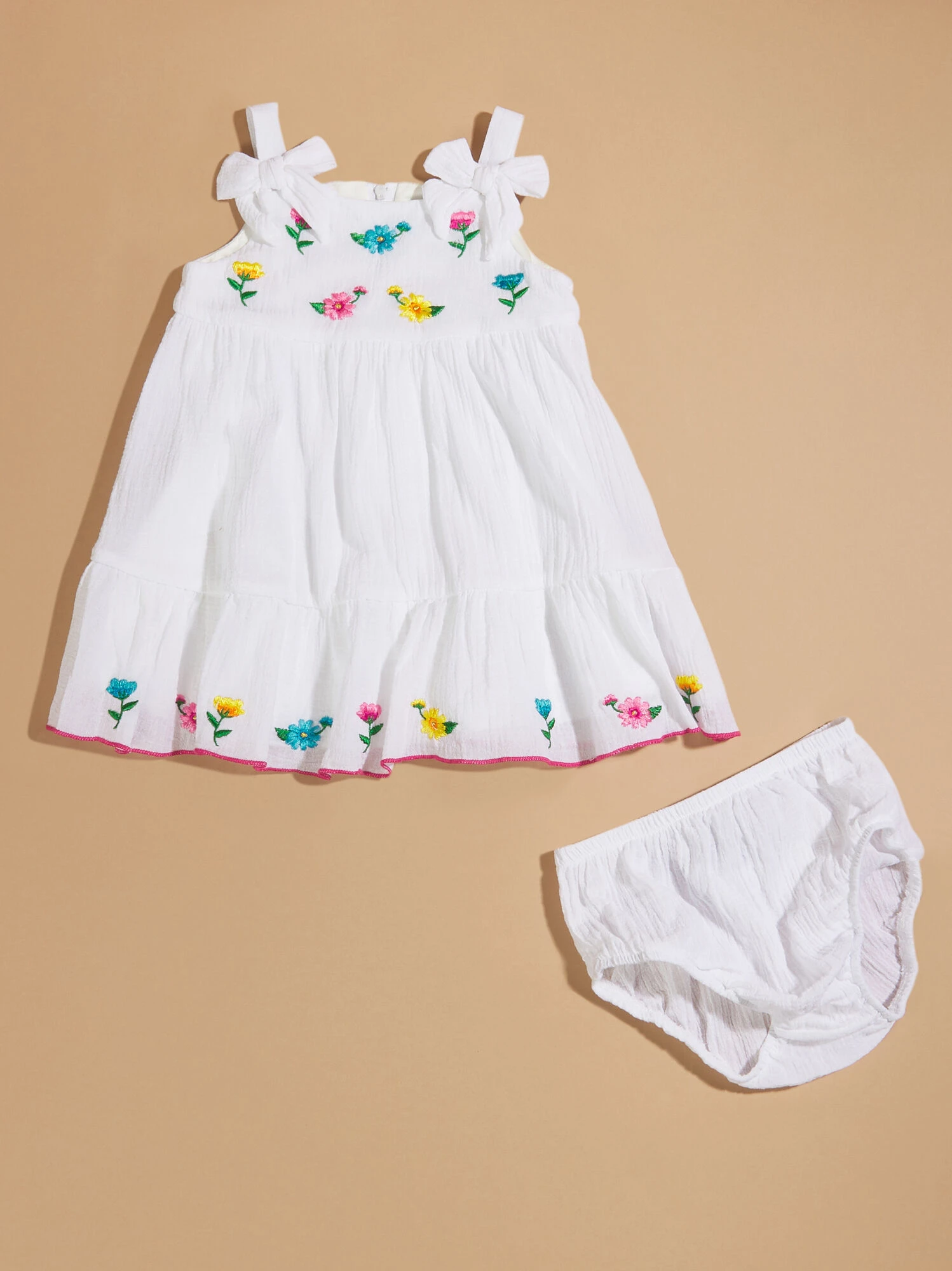 Laurie Flower Dress And Bloomer Set 1 Laurie Flower Dress And Bloomer Set