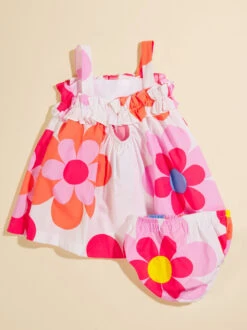 Daisy Dress And Bloomer Set -Toddler Clothing Store 004222 S5 12486 PV MULTI 01