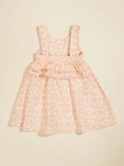 Carla Floral Ruffle Dress -Toddler Clothing Store 004283 130S24FLRL LIGHT PINK 01