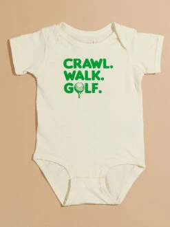 Crawl Walk Golf Graphic Bodysuit