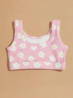 Daisies Athletic Tank 7 Daisies Athletic Tank -Toddler Clothing Store 004297 221MS24DAISY PINK FLORAL 02