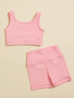 Serena Athletic Tank -Toddler Clothing Store 004297 221S24SLD PINK 02
